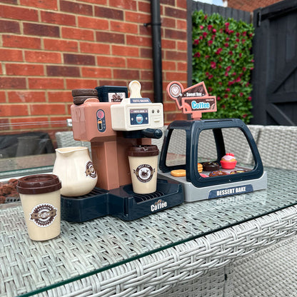 Children’s Coffee Machine & Bakery Station Toy Set - Perfect Gift for Little Chefs!
