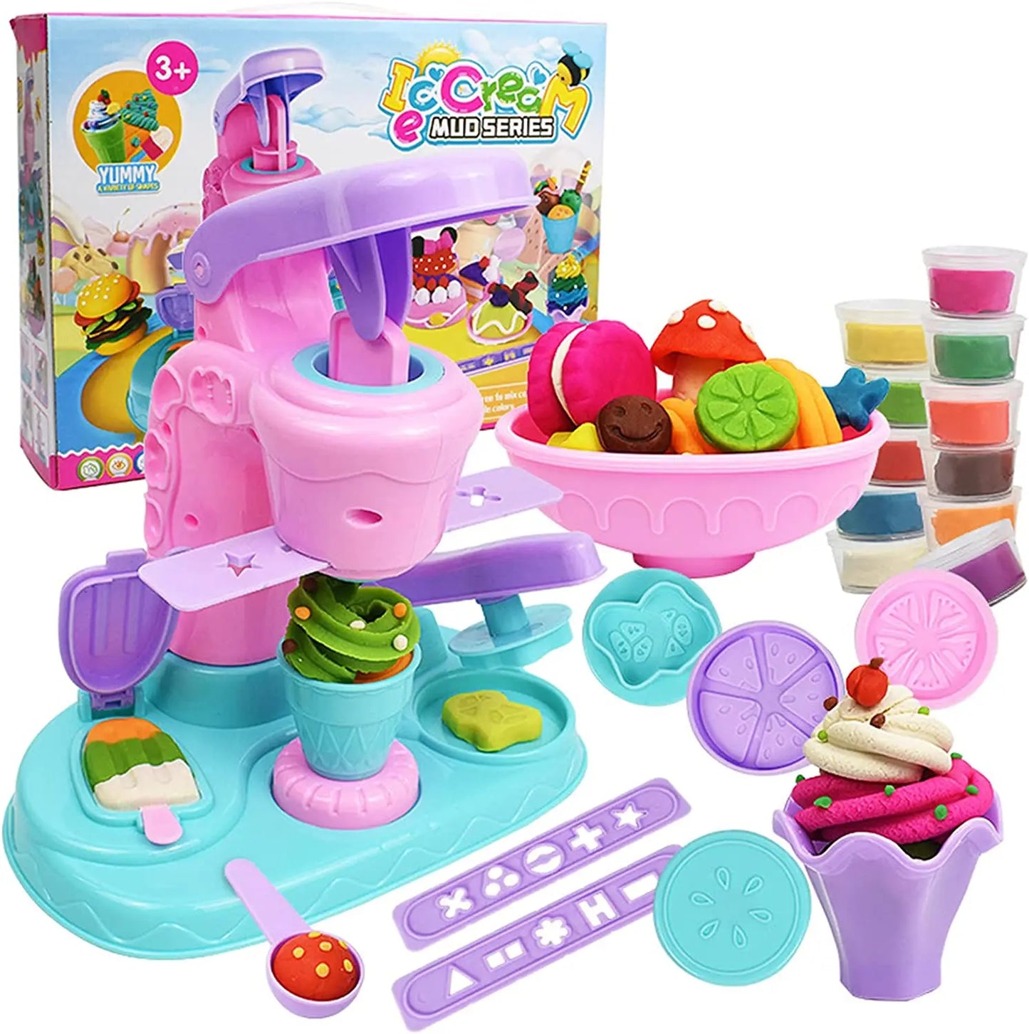 Ice Cream Machine Educational Toys for 5 Years Old