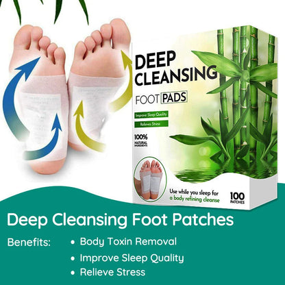 Detox Foot Pads For Deep Cleansing