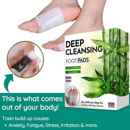 Detox Foot Pads For Deep Cleansing