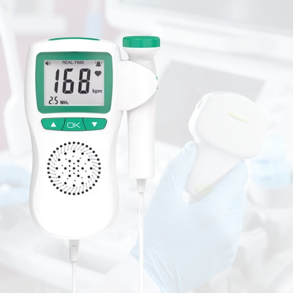 Fetale Herzfrequenz-Doppler mit verbesserter Empfindlichkeit - Klare und präzise Herzschlagmessungen für werdende Eltern, um mit ihrem Baby verbunden zu bleiben