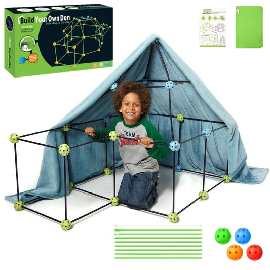 Pädagogisches DIY-Festungsset für Kinder | Spaßiges Bastelset für Kinder STEM