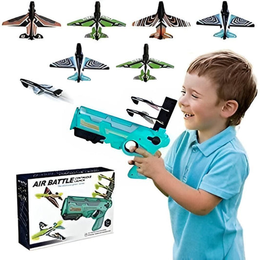 Schaumflugzeug-Werfer-Spielzeug | Geburtstagsgeschenk für Kinder