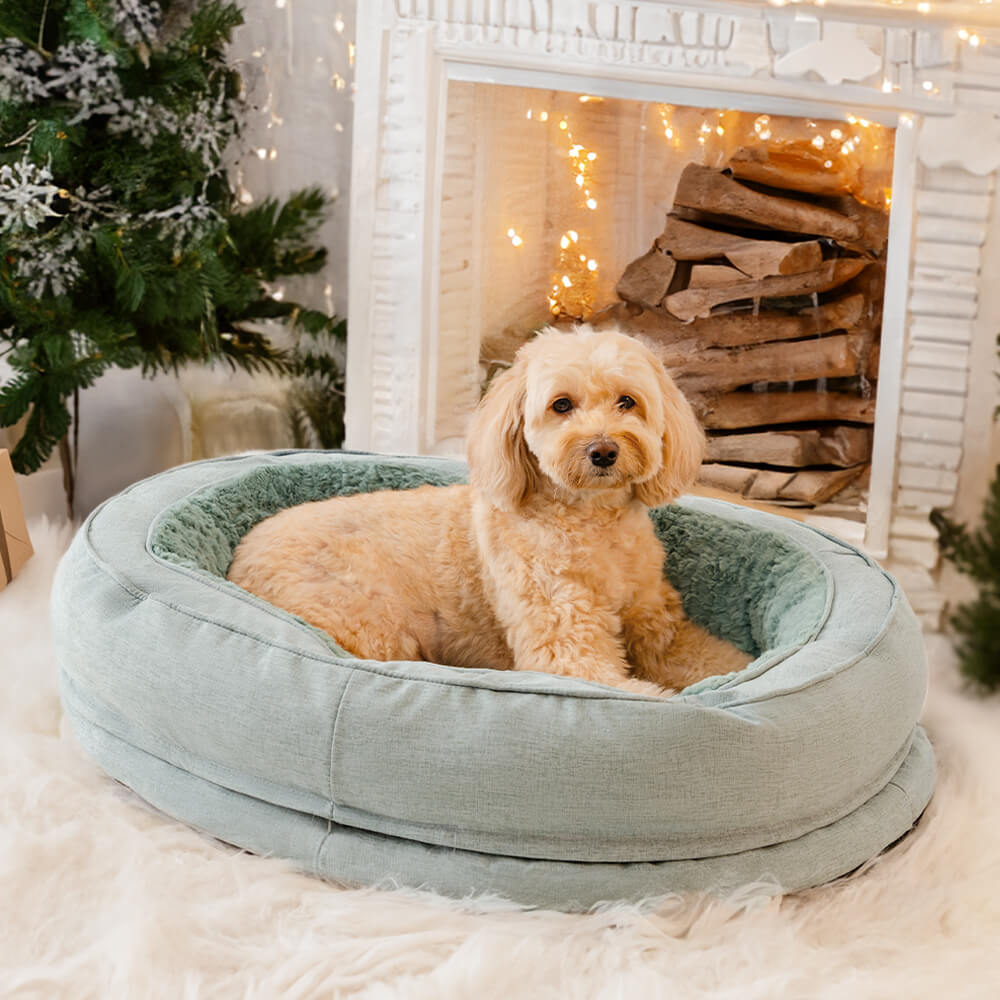Donut Fluffy Orthopedisch Hondenbed