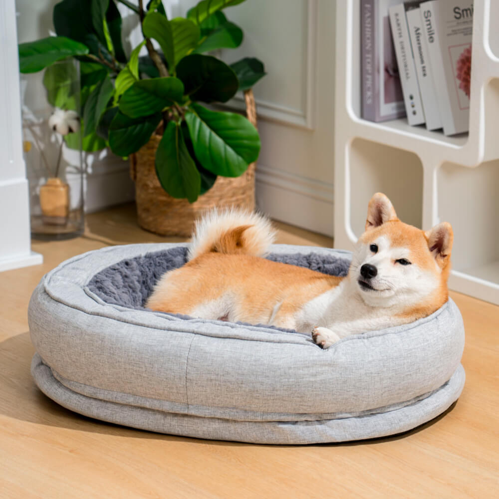 Donut Fluffy Orthopedisch Hondenbed