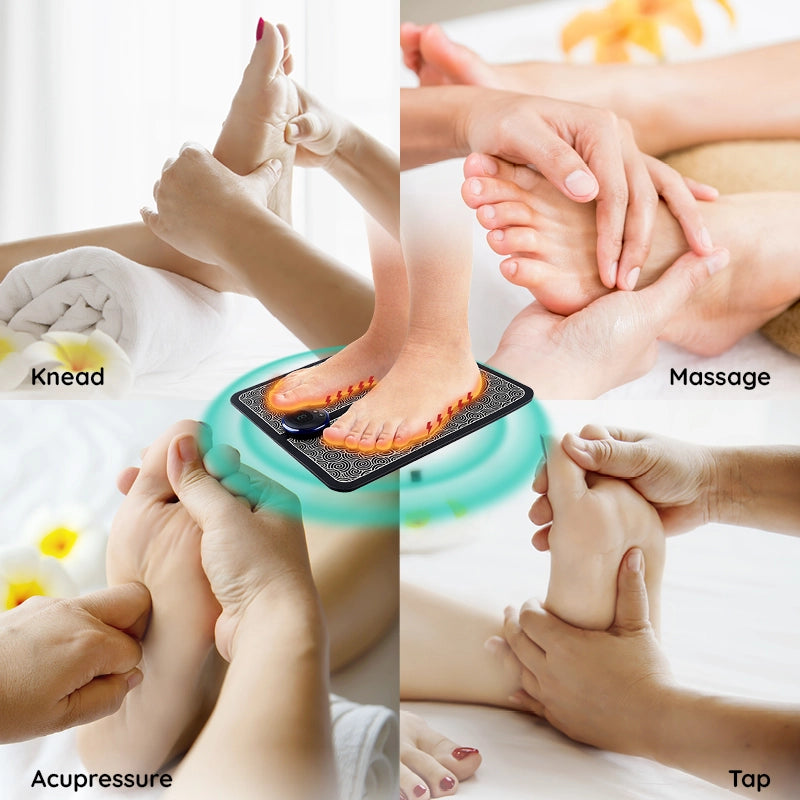 EMS Akupunkturpunkter Massage Fodmåtte