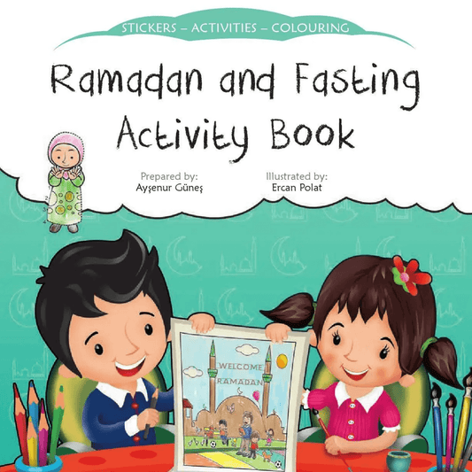 Ramadan Mubarak Aktivitäten Geschenkbuch für Kinder