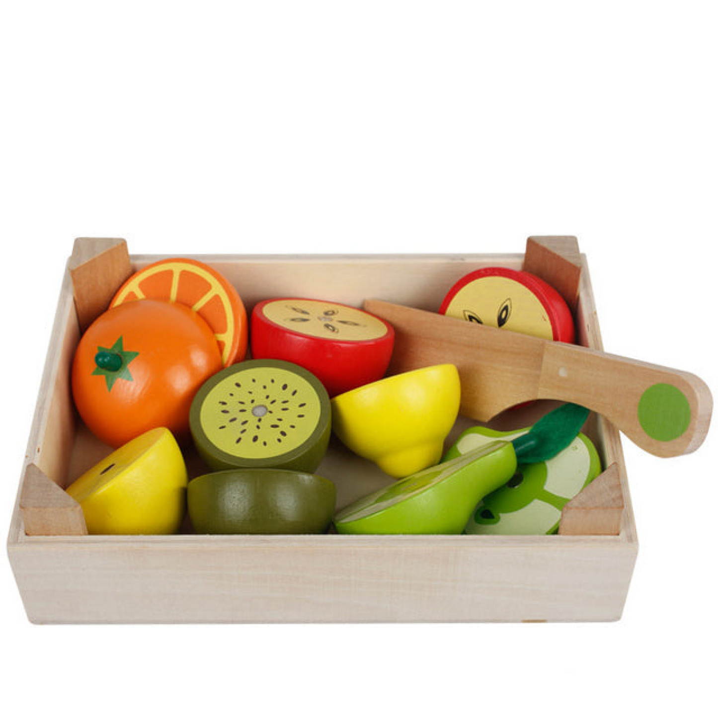 Kinderpädagogisches Montessori Holz-Küchenspielzeug für Jungen und Mädchen