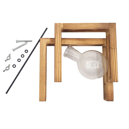 Glas hydroponisk plantevase