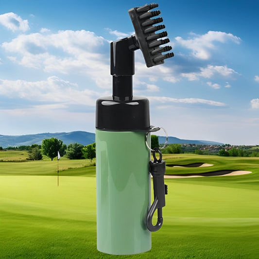 Draagbare golfclub reinigingsborstel