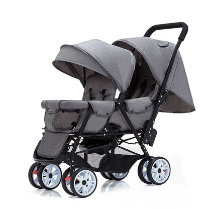 Doppel-Kinderwagen Doppel-Buggy Zwillingskinderwagen