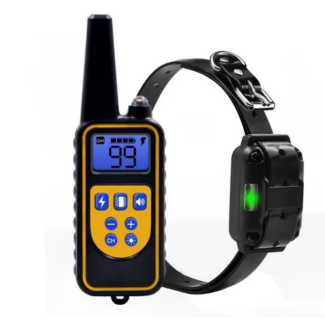 Hondenhalsband Elektrische Honden Trainingshalsband Oplaadbare LCD Display voor Alle Maat Huisdier Trainingshalsband