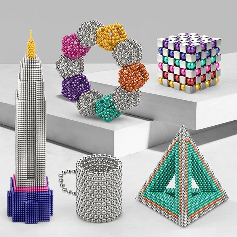 Magnetische speelgoed - Bouwen met magneten - Kleine magnetische balletjes