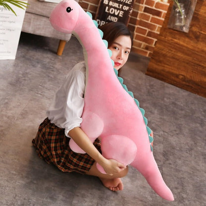 Stor Dinosaur Blødt Legetøj - Kæmpe Krammedino Bamse til Småbørn