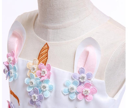 LIMITED EDITION Eenhoorn Prinsessenjurk
