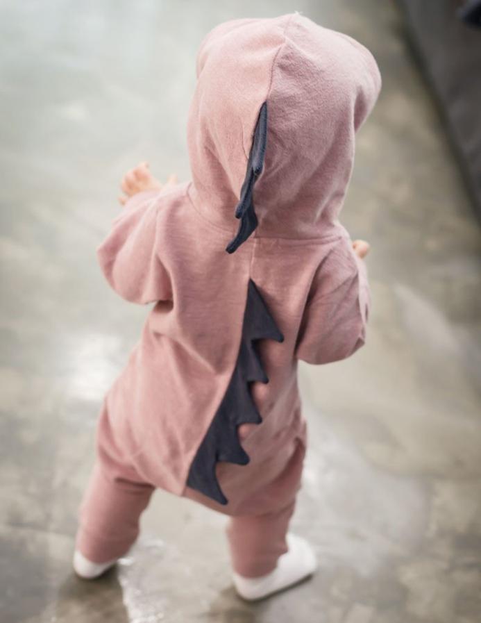 Baby dinosaurus romper
