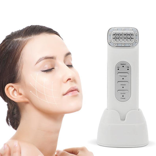 Draagbaar Mini Infrarood Thermage RF Huidverstrakkingsapparaat | Gezichtscontourering