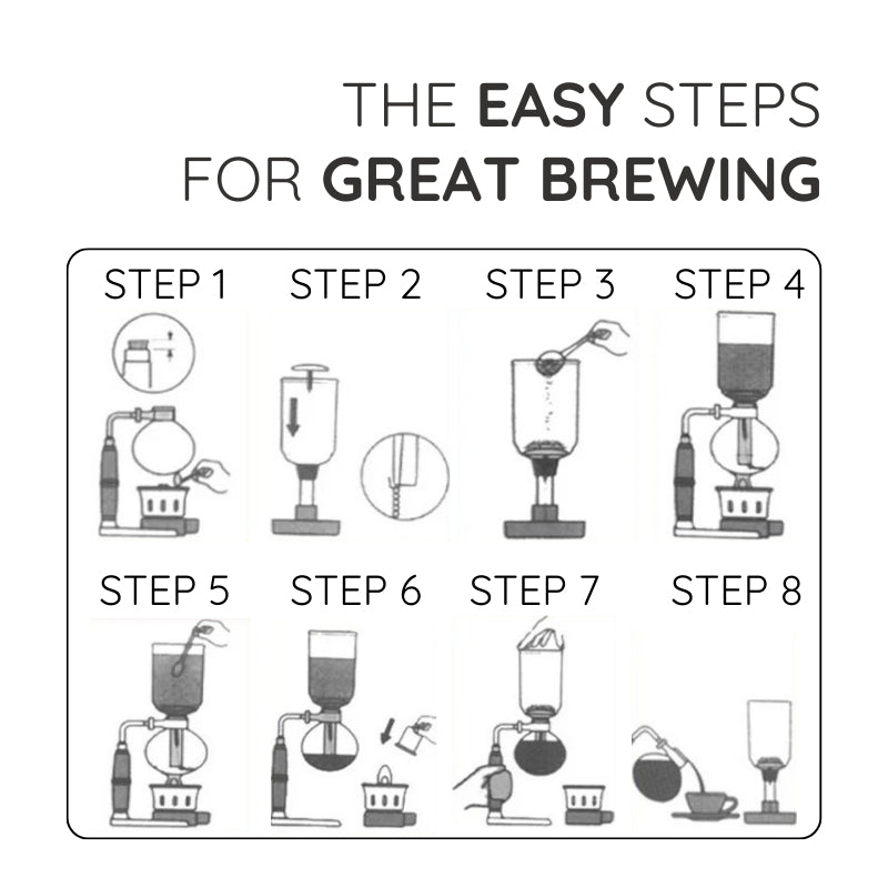 Japanse Syphon Koffiezetter