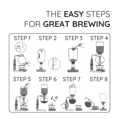 Japanse Syphon Koffiezetter