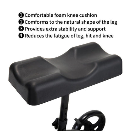 Knee Scooter - Medical Knee Scooter - Foldable Knee Roller Walker - Heavy Duty Knee Walker - Mobility Scooter Walker