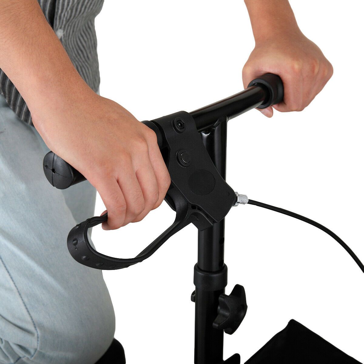 Knee Scooter - Medical Knee Scooter - Foldable Knee Roller Walker - Heavy Duty Knee Walker - Mobility Scooter Walker