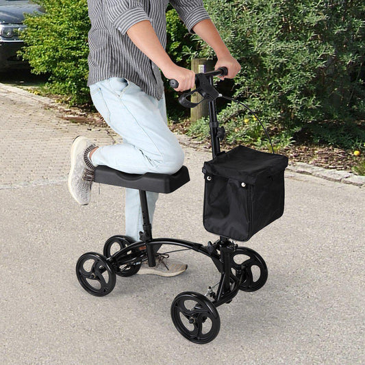 Knee Scooter - Medical Knee Scooter - Foldable Knee Roller Walker - Heavy Duty Knee Walker - Mobility Scooter Walker