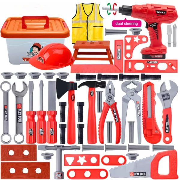 Ultimate Kids Construction Work Bench - Fun Childs Building Set Toy for 3 -10 Year Old Boys