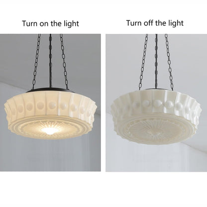 Artistieke vintage koepelplafondlamp