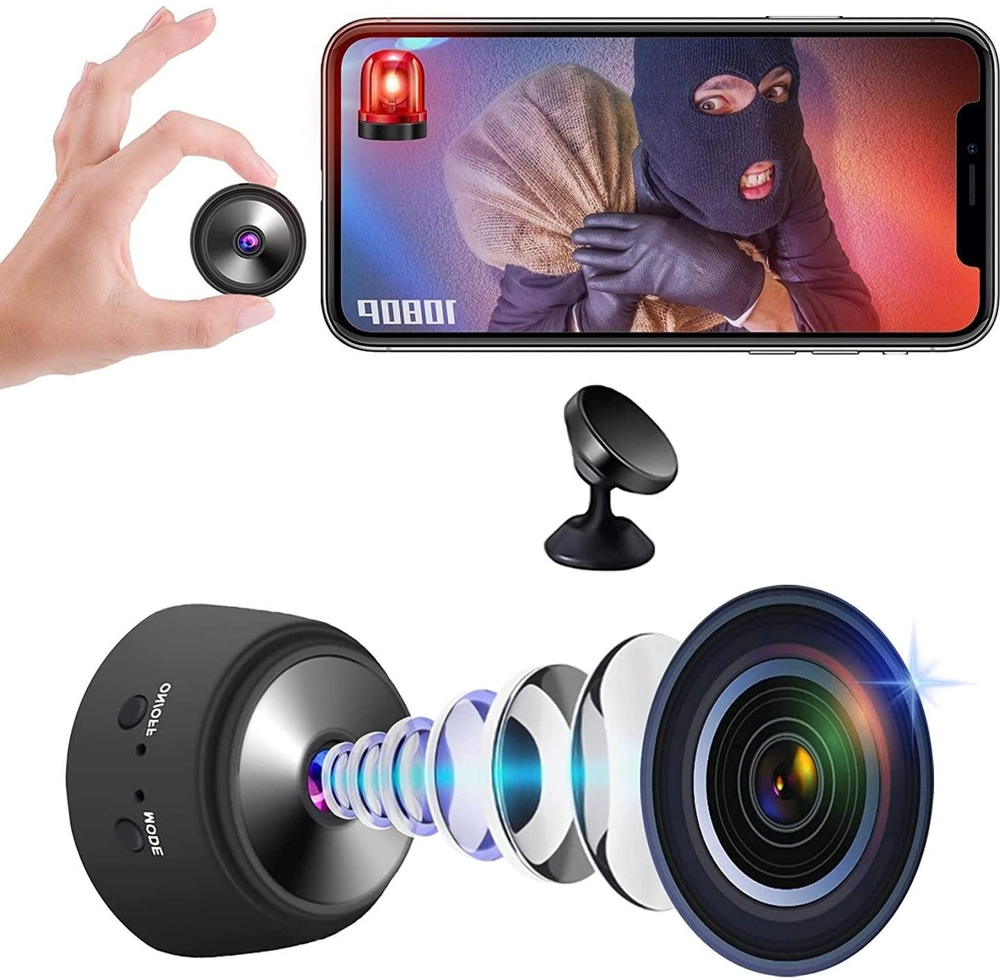 Full HD Draadloze IP Camera