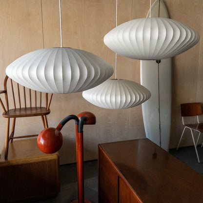 Minimalistische witte bubbel hanglamp