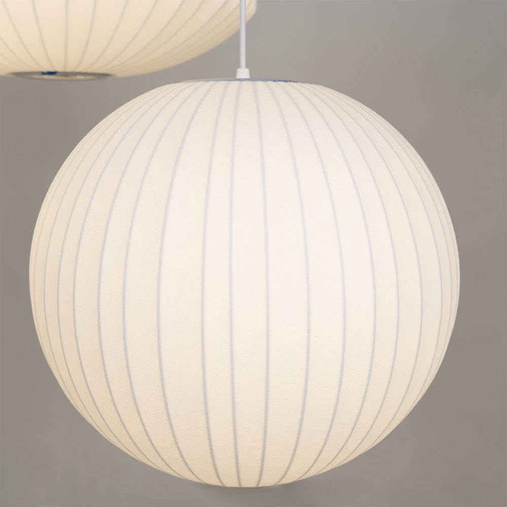 Minimalistische witte bubbel hanglamp