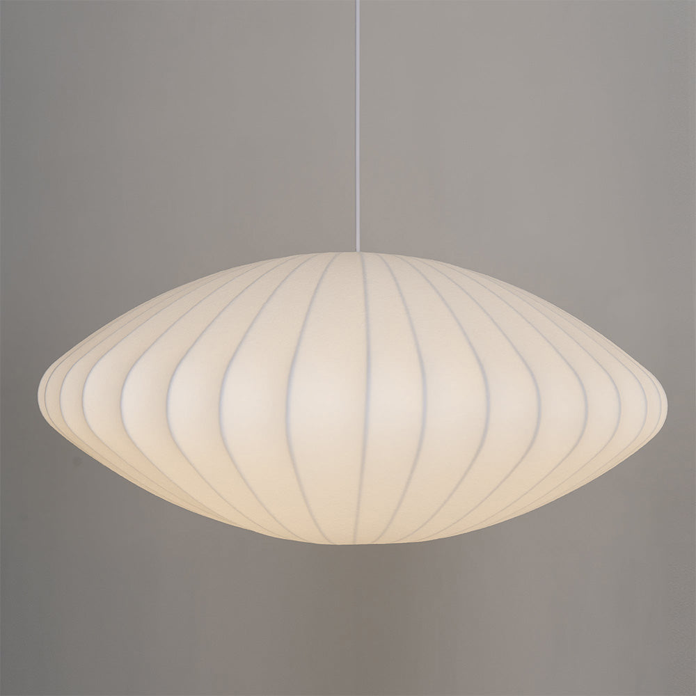 Minimalistische witte bubbel hanglamp
