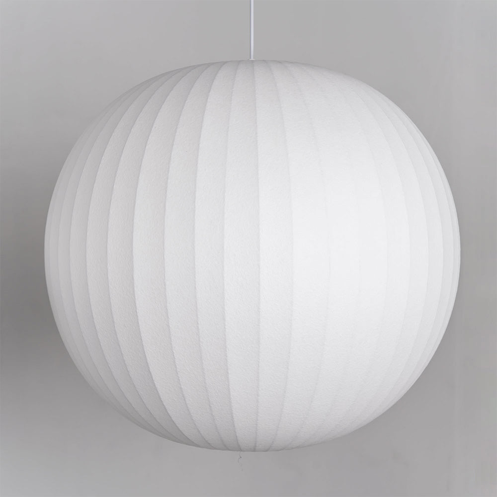 Minimalistische witte bubbel hanglamp