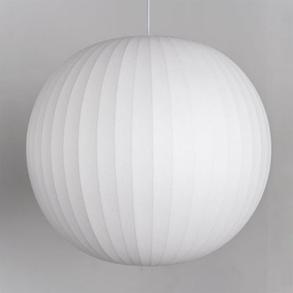 Minimalistische witte bubbel hanglamp