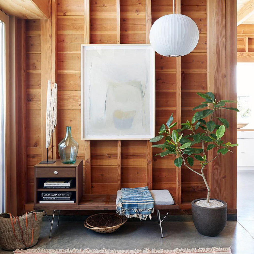 Minimalistische witte bubbel hanglamp