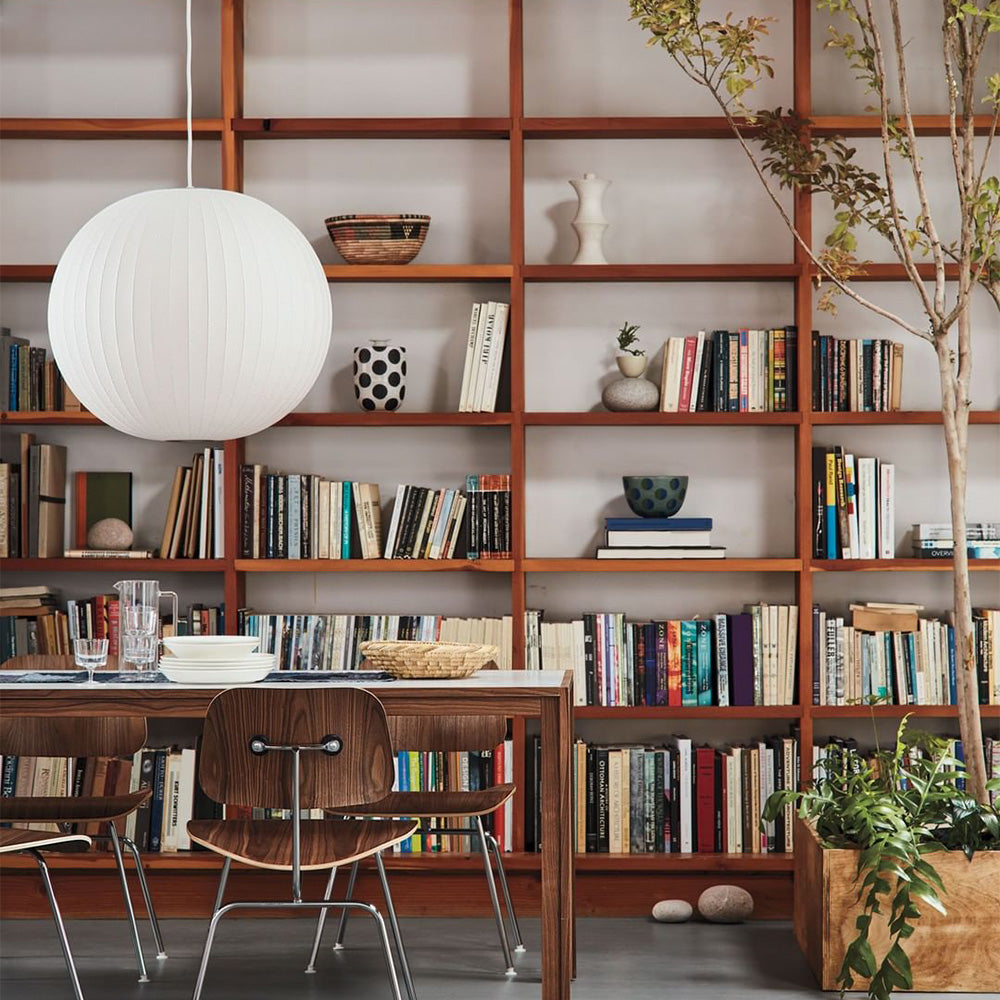Minimalistische witte bubbel hanglamp