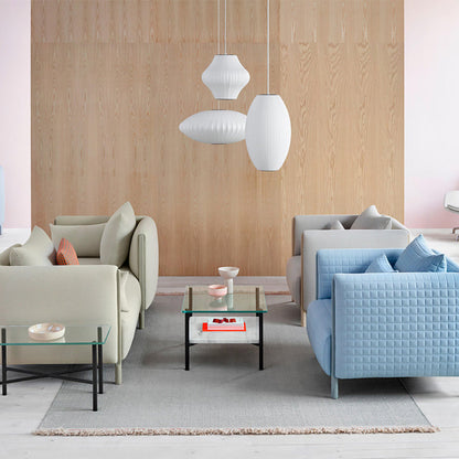Minimalistische witte bubbel hanglamp