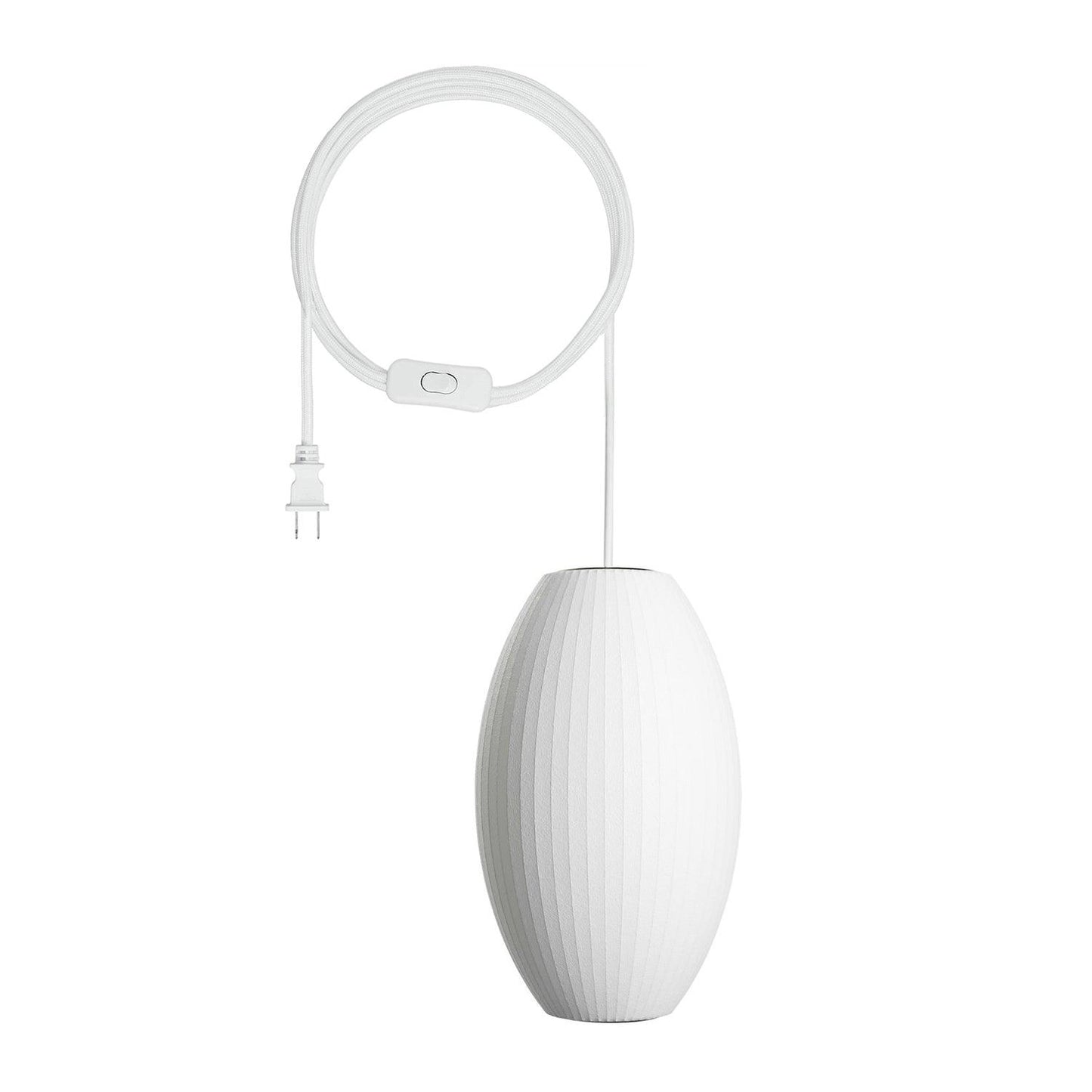 Minimalistische witte bubbel hanglamp