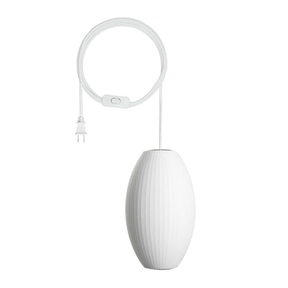 Minimalistische witte bubbel hanglamp