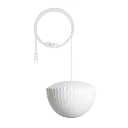 Minimalistische witte bubbel hanglamp