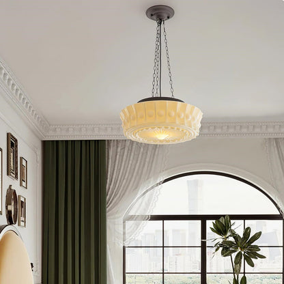 Artistieke vintage koepelplafondlamp