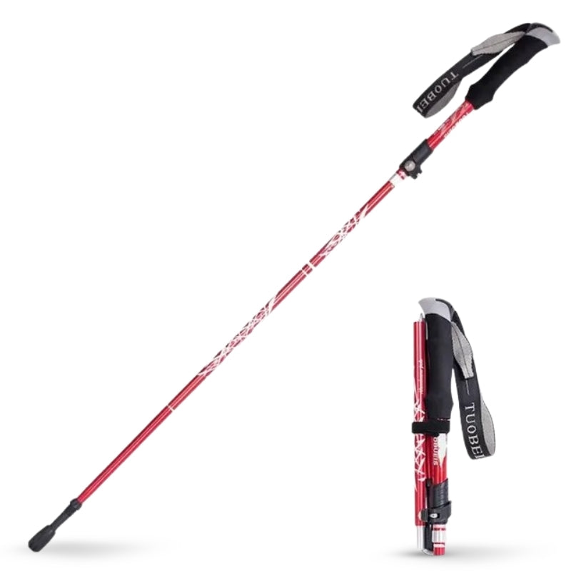 Premium Automatic Retractable Hiking Stick