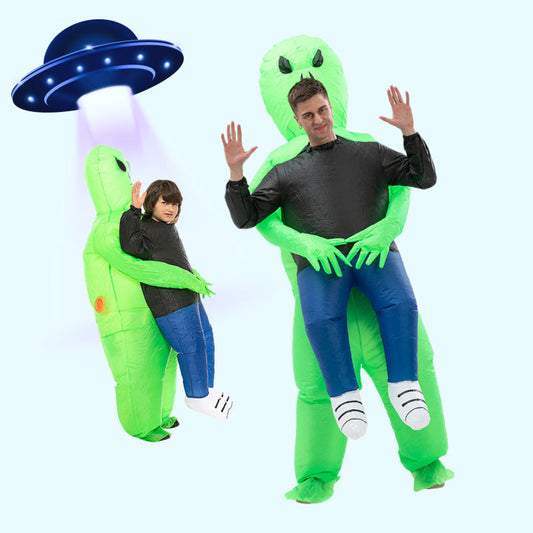 Aufblasbares Alien-Kostüm