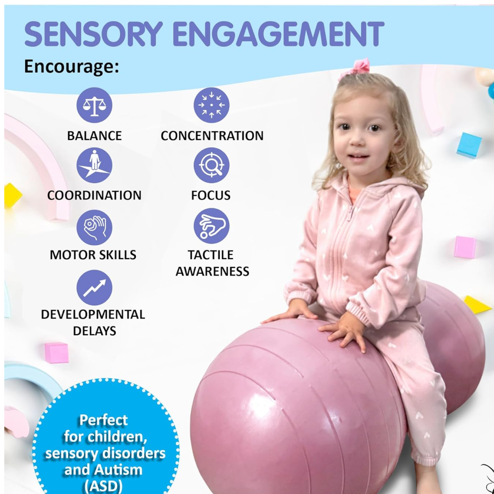Erdnussball Autismus Sinnesball für Kinder mit ASS