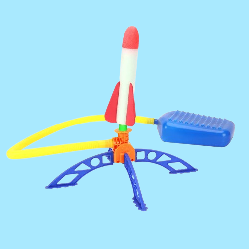 Stampfendes Stampfspielzeug Raketenwerfer Spielzeug
