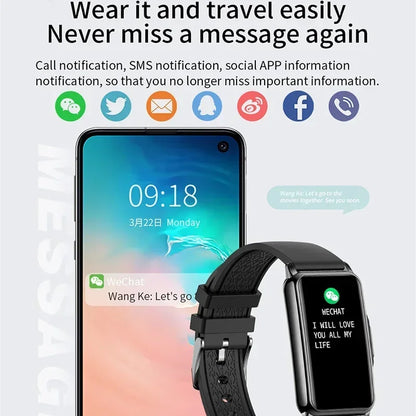 Smart Watch for Men & Women – Full Touch Fitness Tracker