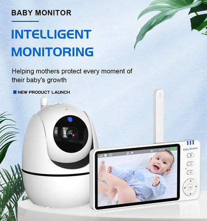 5.0-Inch Draadloze Video Baby Monitor – ABM501
