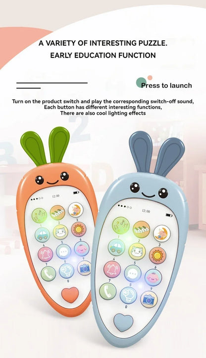Cartoon Radijs Speelgoed Telefoon – Educatief & Interactief Leren voor Kinderen