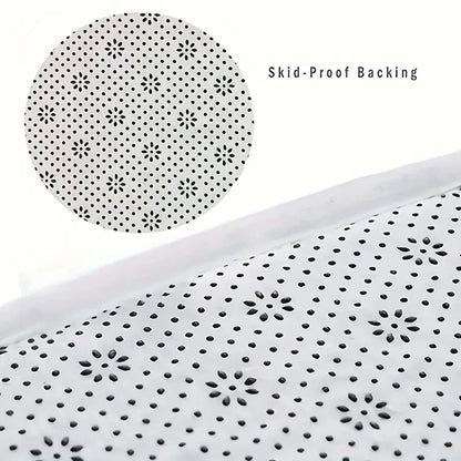 Chic kasseien ontwerp keukenmat – zacht, wasbaar en antislip