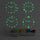 Luminous 3D Doe-Het-Zelf Wandklok – Moderne Woondecoratie